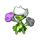#407 Roserade sprite Diamante / Perla Shiny