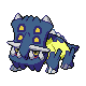 #411 Bastiodon sprite Diamante / Perla Shiny
