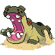 #450 Hippowdon sprite Diamante / Perla Shiny