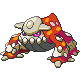 #485 Heatran sprite Diamante / Perla Shiny