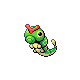 #010 Caterpie sprite Oro HeartGold / Plata SoulSilver