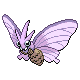 #049 Venomoth sprite Oro HeartGold / Plata SoulSilver