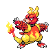 #126 Magmar sprite Oro HeartGold / Plata SoulSilver