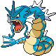 #130 Gyarados sprite Oro HeartGold / Plata SoulSilver
