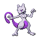 #150 Mewtwo sprite Oro HeartGold / Plata SoulSilver