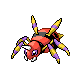 #168 Ariados sprite Oro HeartGold / Plata SoulSilver