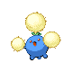 #189 Jumpluff sprite Oro HeartGold / Plata SoulSilver