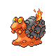 #219 Magcargo sprite Oro HeartGold / Plata SoulSilver