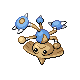 #237 Hitmontop sprite Oro HeartGold / Plata SoulSilver