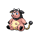 #241 Miltank sprite Oro HeartGold / Plata SoulSilver