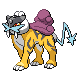 #243 Raikou sprite Oro HeartGold / Plata SoulSilver