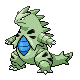 #248 Tyranitar sprite Oro HeartGold / Plata SoulSilver