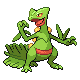 #254 Sceptile sprite Oro HeartGold / Plata SoulSilver