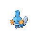 #258 Mudkip sprite Oro HeartGold / Plata SoulSilver