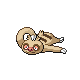 #287 Slakoth sprite Oro HeartGold / Plata SoulSilver