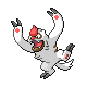 #288 Vigoroth sprite Oro HeartGold / Plata SoulSilver