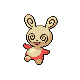 #327 Spinda sprite Oro HeartGold / Plata SoulSilver