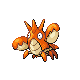 #341 Corphish sprite Oro HeartGold / Plata SoulSilver
