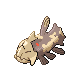 #369 Relicanth sprite Oro HeartGold / Plata SoulSilver
