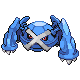 #376 Metagross sprite Oro HeartGold / Plata SoulSilver
