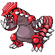 #383 Groudon sprite Oro HeartGold / Plata SoulSilver