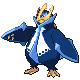 #395 Empoleon sprite Oro HeartGold / Plata SoulSilver