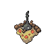 #413 Wormadam Arena sprite Oro HeartGold / Plata SoulSilver