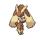 #428 Lopunny sprite Oro HeartGold / Plata SoulSilver