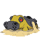 #450 Hippowdon sprite Oro HeartGold / Plata SoulSilver