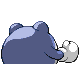 #061 Poliwhirl sprite Posterior