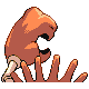 #099 Kingler sprite Posterior