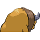 #128 Tauros sprite Posterior
