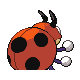 #165 Ledyba sprite Posterior