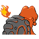 #219 Magcargo sprite Posterior