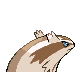 #264 Linoone sprite Posterior