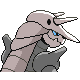 #306 Aggron sprite Posterior