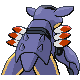 #348 Armaldo sprite Posterior