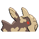 #369 Relicanth sprite Posterior