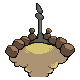 #413 Wormadam Arena sprite Posterior