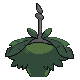 #413 Wormadam sprite Posterior