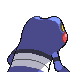 #453 Croagunk sprite Posterior