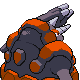 #464 Rhyperior sprite Posterior