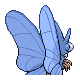 #049 Venomoth sprite Posterior Shiny