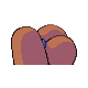 #051 Dugtrio sprite Posterior Shiny