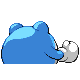 #061 Poliwhirl sprite Posterior Shiny
