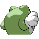 #062 Poliwrath sprite Posterior Shiny