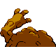 #075 Graveler sprite Posterior Shiny