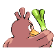 #083 Farfetch'd sprite Posterior Shiny