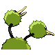 #084 Doduo sprite Posterior Shiny