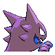 #093 Haunter sprite Posterior Shiny